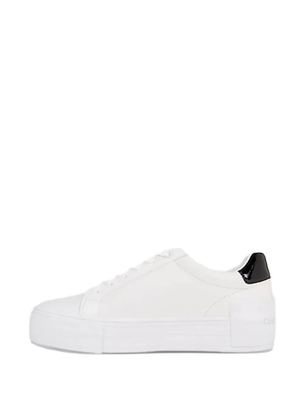 Calvin Klein Lace-up Sneakers In White
