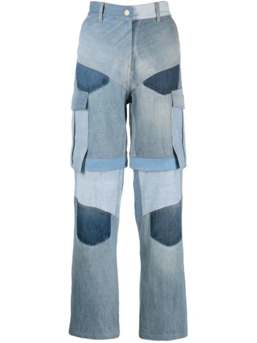 Jean droit à taille haute - SRVC Studio - Modalova