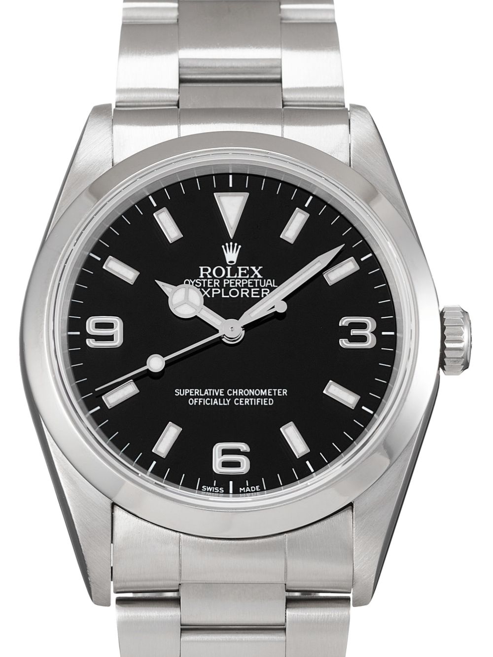 Rolex Pre-owned Explorer I horloge - Zwart