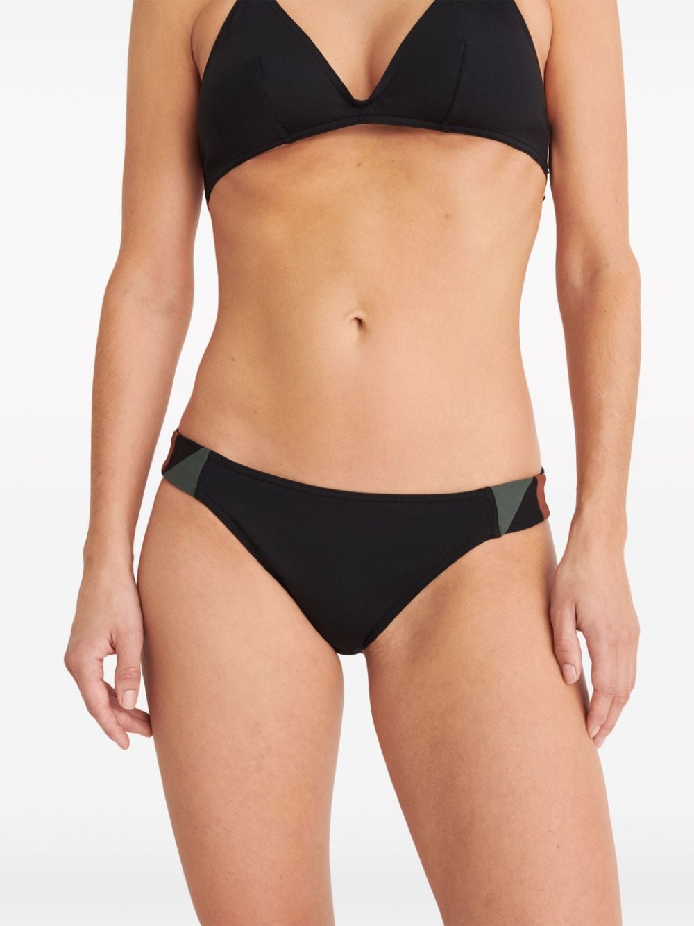 Shop Eres Poésie Bikini Bottoms In Black