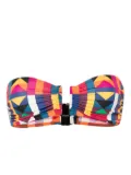 ERES Zoom bandeau bikini top - Multicolour