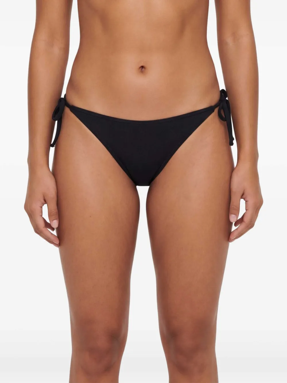 ERES Malou gestrikte bikinislip Zwart