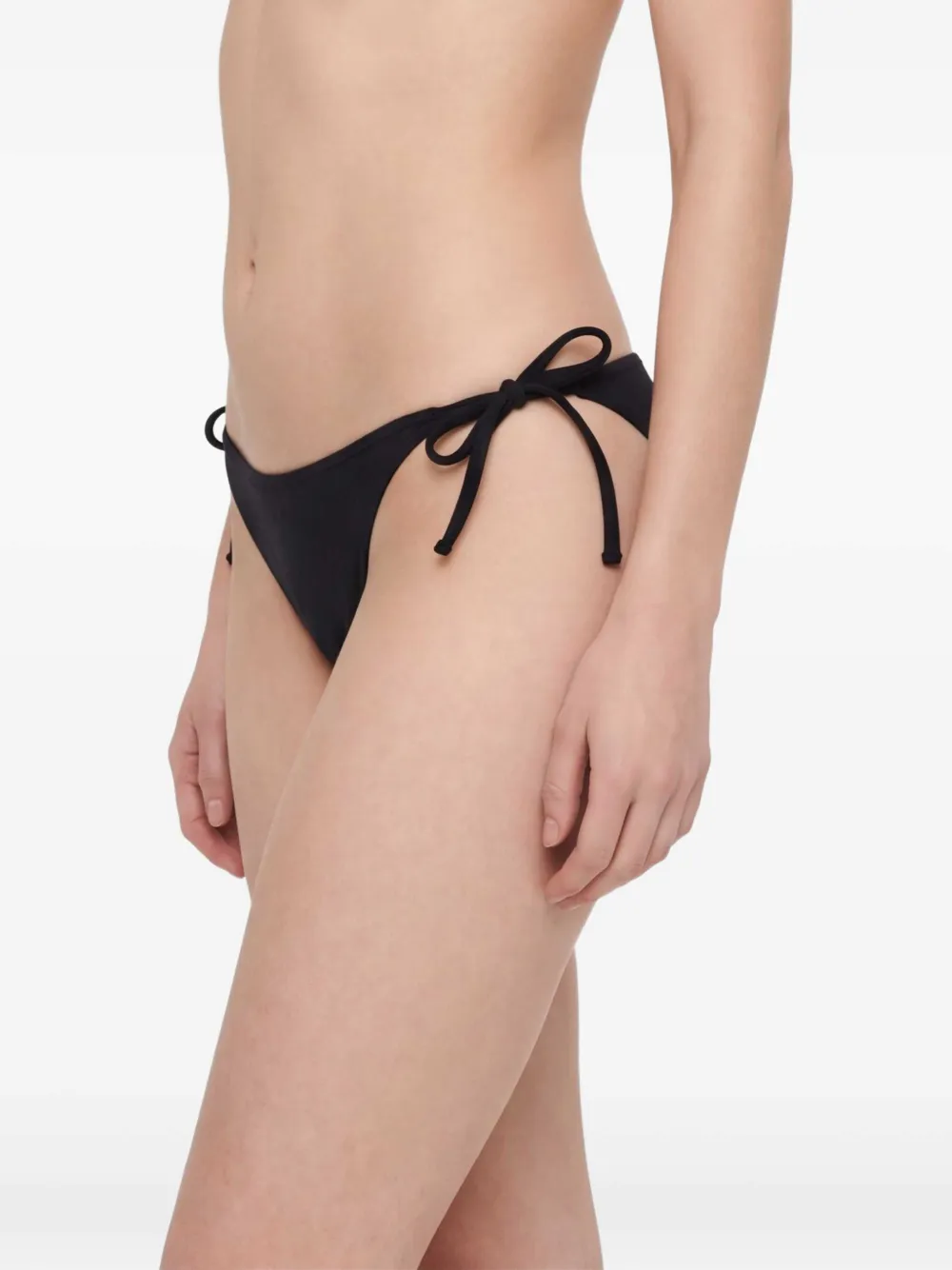 ERES Malou gestrikte bikinislip Zwart