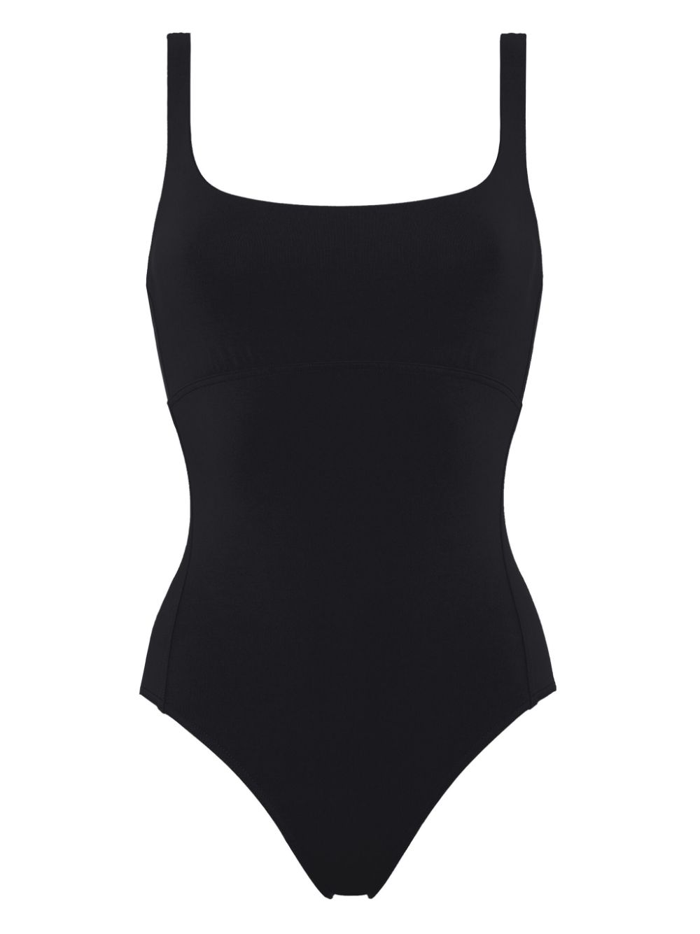 Eres Arnaque Square-neck Swimsuit In Black