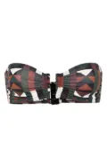ERES Zoom bandeau bikini top - Brown