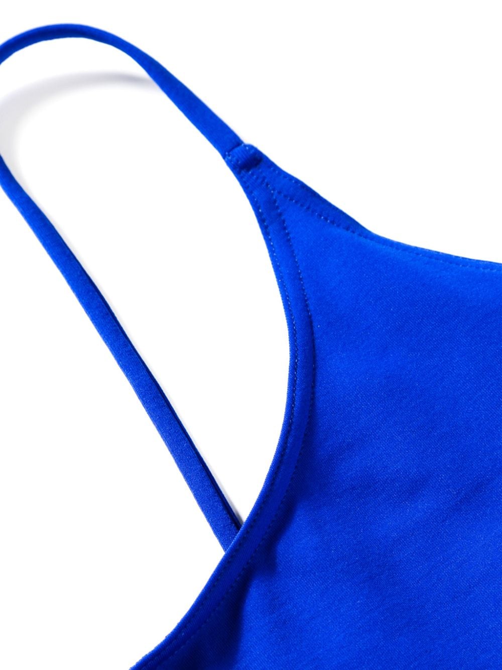 Shop Eres Cosmic Scoop-neck Swimsuit In Blue