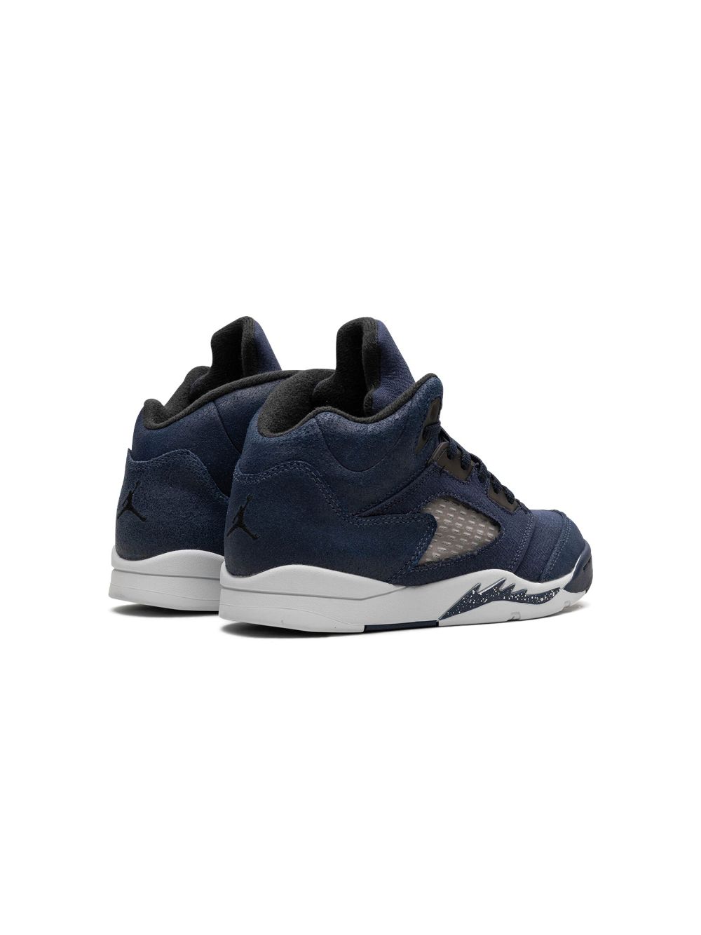 Shop Jordan Air  5 "midnight Navy" Sneakers In Blue