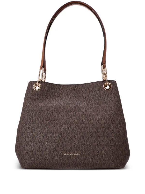 Michael michael kors raven pebble leather tote outlet