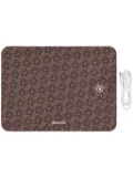 Michael Kors monogram-pattern charging mouse pad - Brown