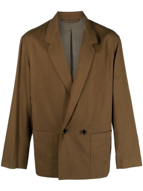 LEMAIRE notched-lapel double-breasted blazer
