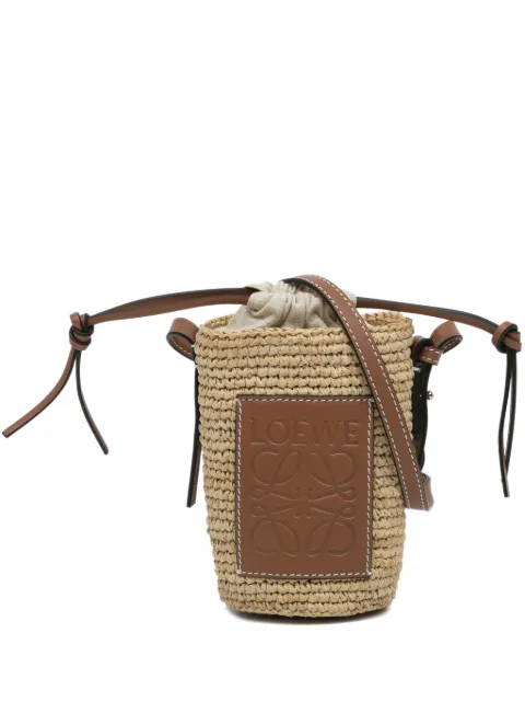 Loewe Pre-Owned bolsa bucket Paula Ibiza mini 2010-2023