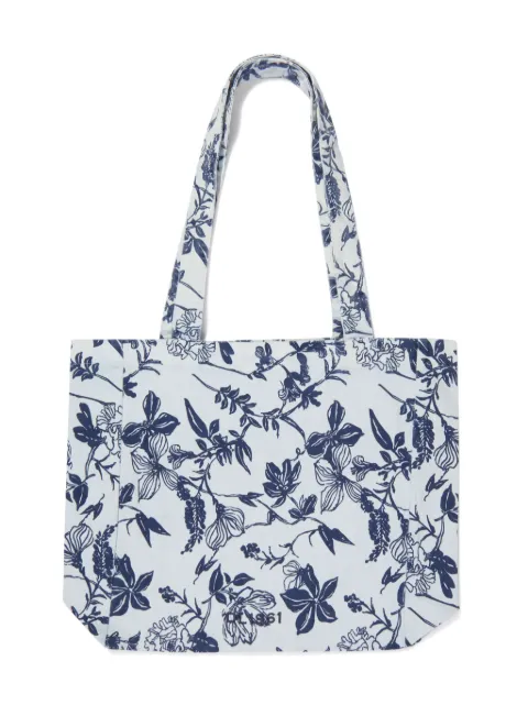 DL1961 KIDS floral-print cotton tote bag
