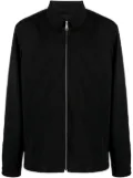 Prada zip-up wool blend shirt jacket - Black