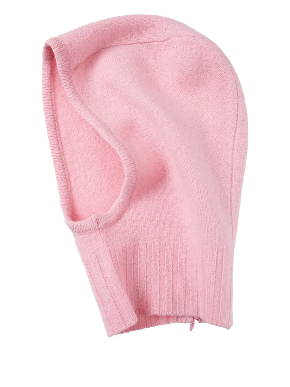 Jil Sander Seamless Knitted Balaclava In Pink