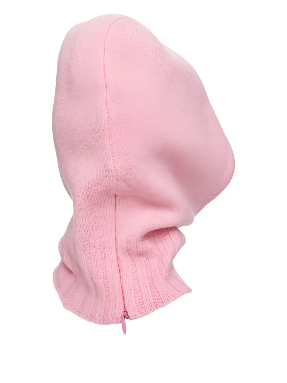 Jil Sander Seamless Knitted Balaclava In Pink