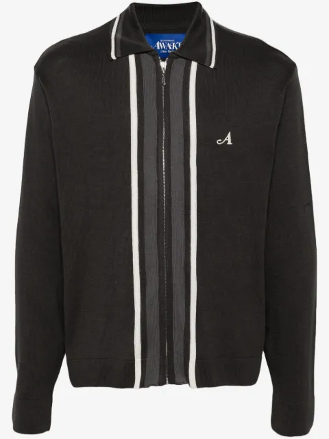 Awake NY Gestreept jersey vest