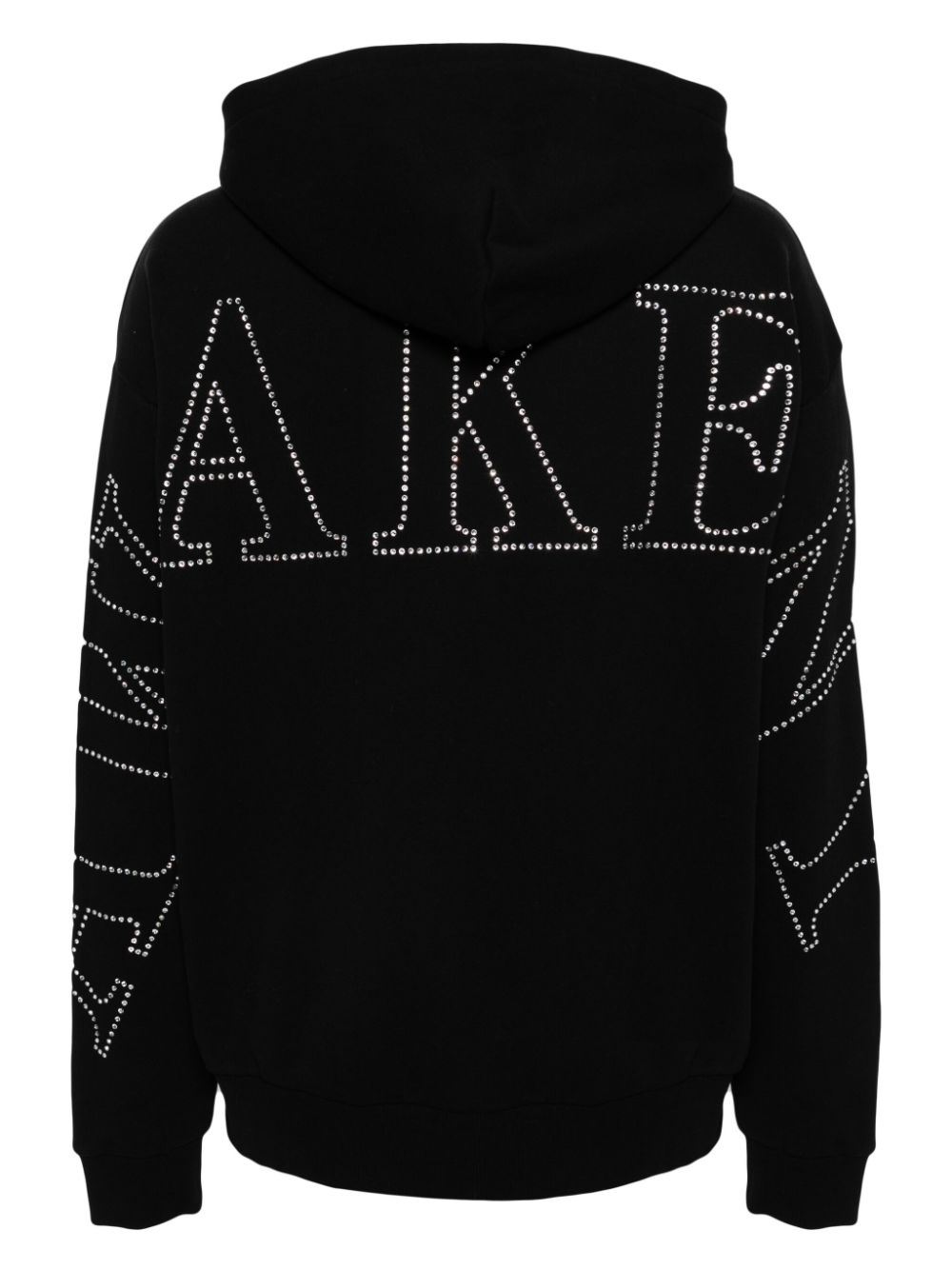 Awake NY logo-embellished cotton hoodie - Zwart