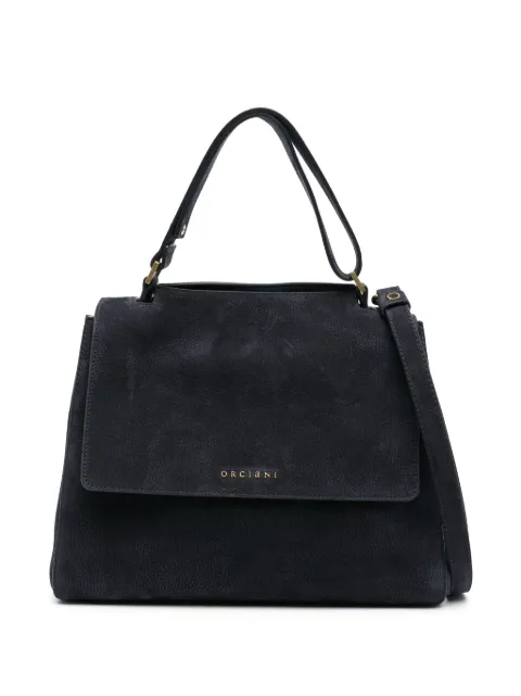Orciani Sveva leather tote bag 