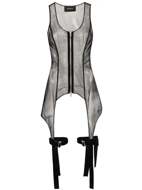 Simone Rocha sleeveless sheer top