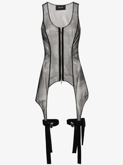 Simone Rocha sleeveless sheer top