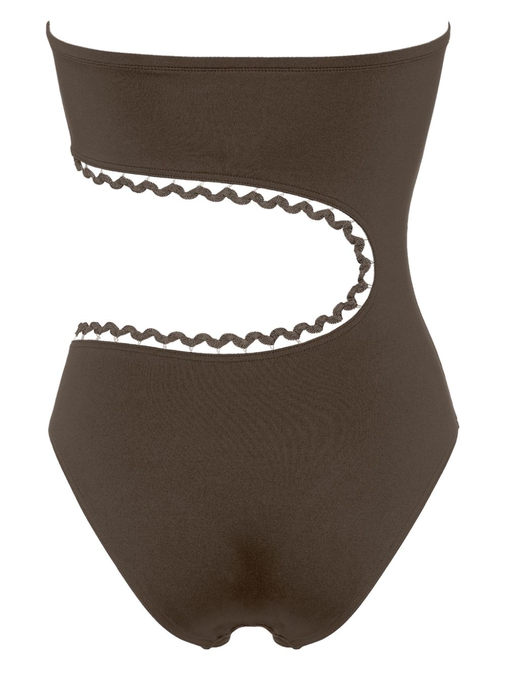 Image 2 of ERES Dancing one-piece bustier swimsuit