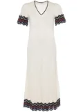 ERES Luna pointelle-knit dress - White
