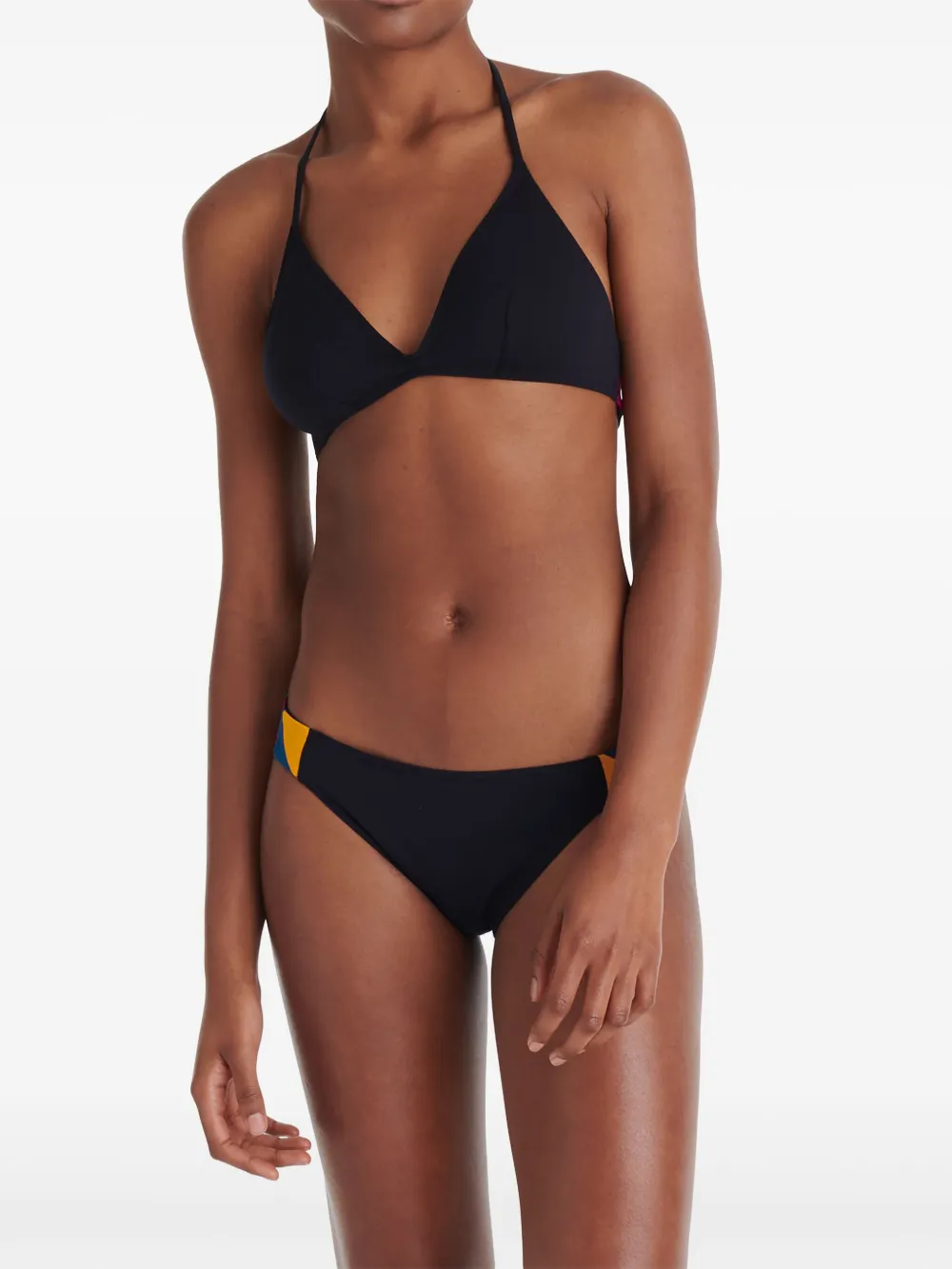 Shop Eres Poésie Classic Bikini Bottoms In Black