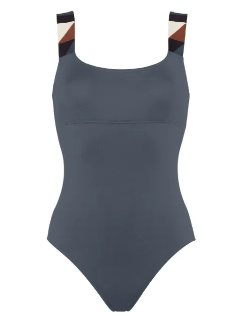 ERES Tempo graphic-strap swimsuit