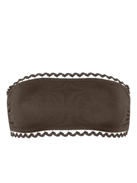 ERES Mix bandeau bikini top