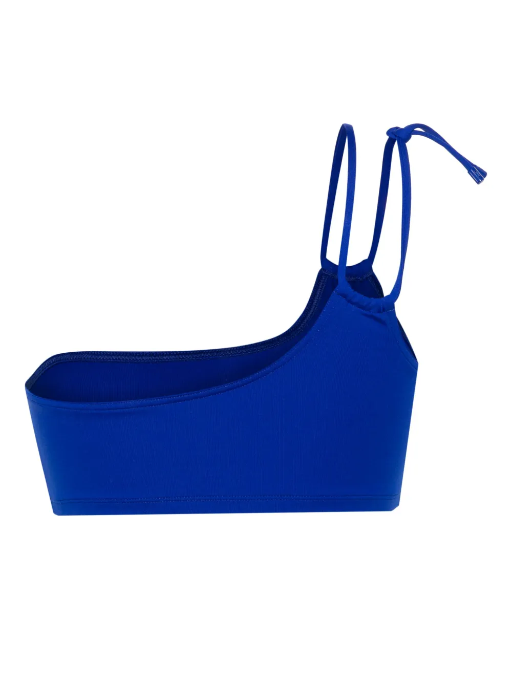 Shop Eres Bass Asymmetric Bikini Top In Blue