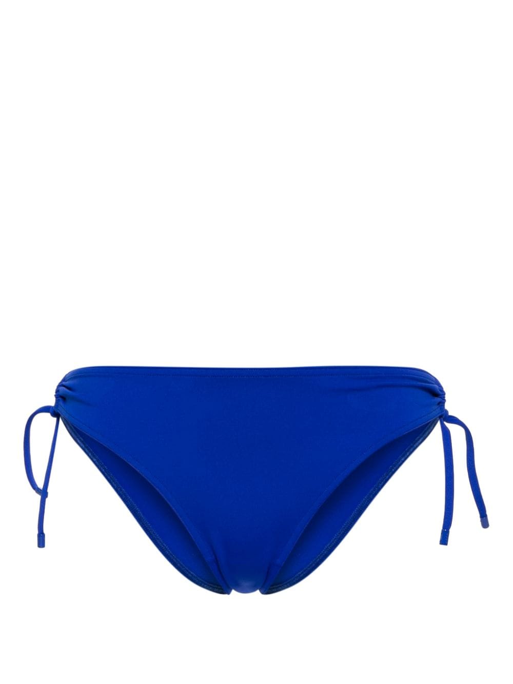 Shop Eres Never Elasticated-waist Bikini Bottoms In Blue