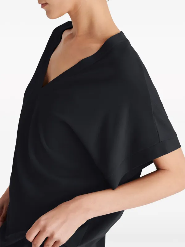 ERES Tali Vネック カフタンドレス | ブラック | FARFETCH JP