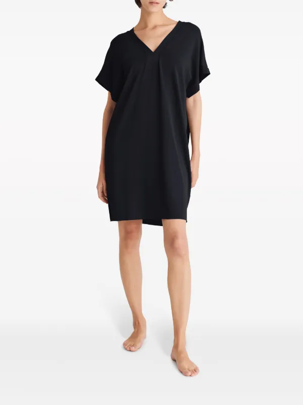 ERES Tali Vネック カフタンドレス | ブラック | FARFETCH JP
