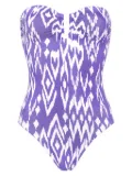 ERES Warm bustier swimsuit - Purple