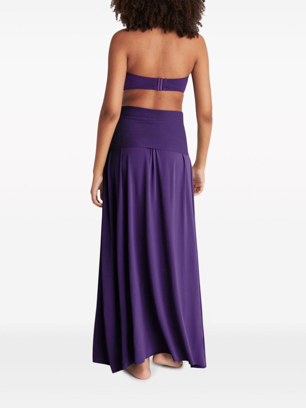 Shop Eres Oda Maxi Dress In Purple