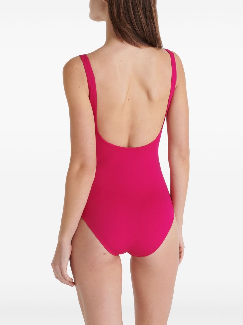 Shop Eres Asia Low-back Swimsuit In Pink