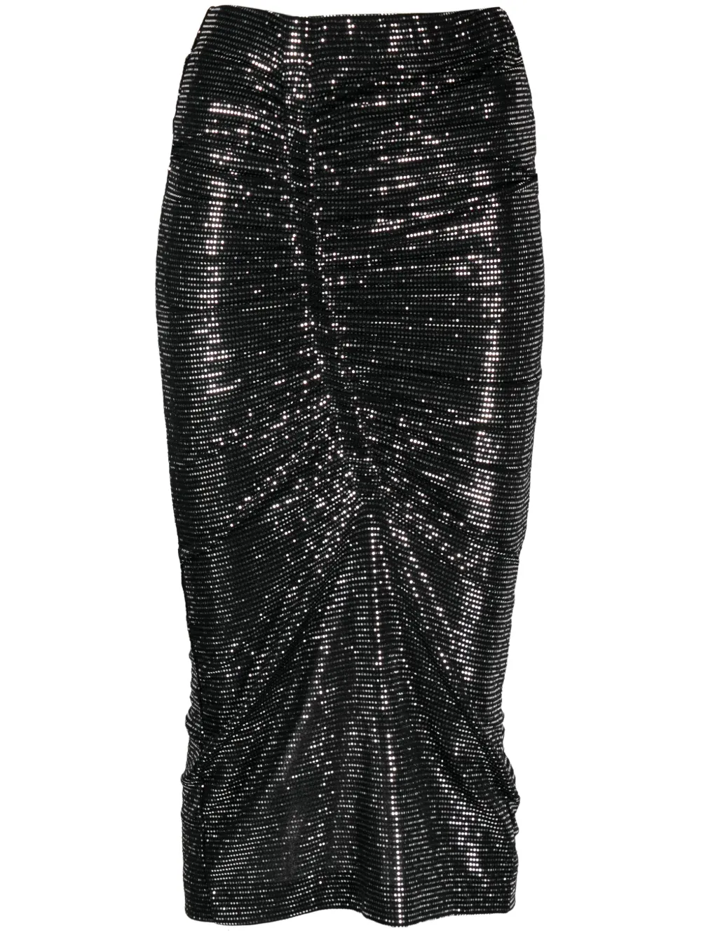 Essentiel Antwerp Esparkling Skirt In Black