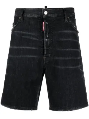 Mens designer store denim shorts