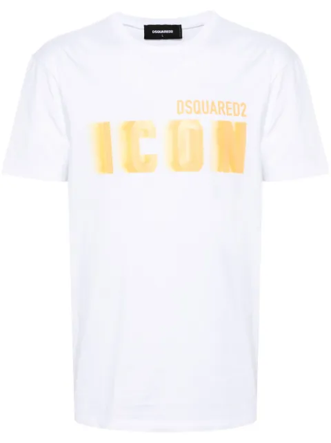 DSQUARED2 Icon Blur-print cotton T-shirt