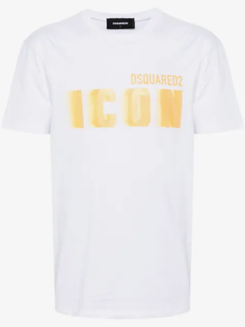 DSQUARED2 Icon Blur-print cotton T-shirt