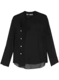 Frenken Cross Asymetric shirt - Black