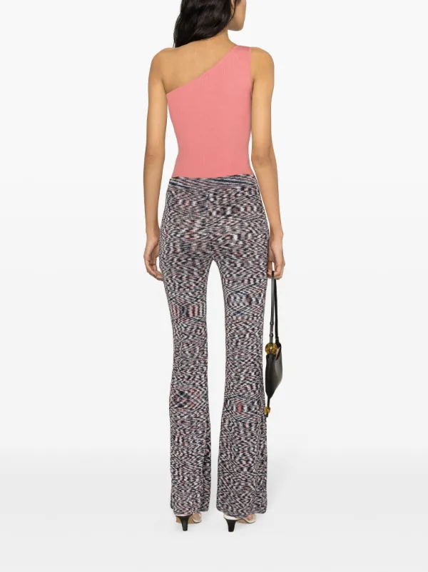Missoni high-waist Flared Trousers | Blue | FARFETCH