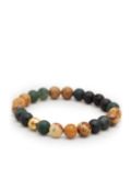 Nialaya Jewelry multi-stone beaded bracelet - Green