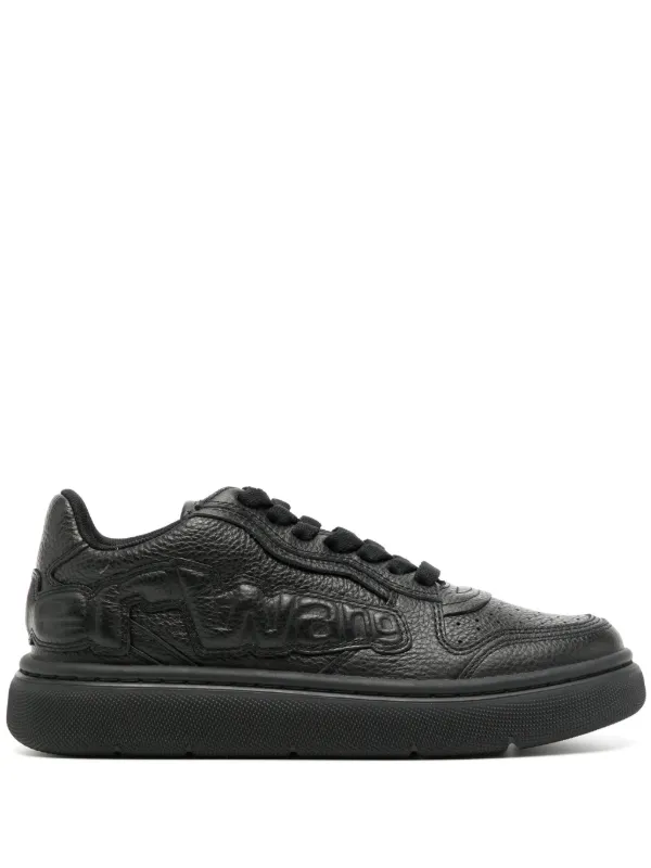 Alexander Wang★エンボスロゴスニーカー Alexander Wang Puff ロゴエンボス スニーカー | ブラック