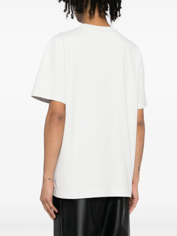 Alexander Wang Marathon graphic-print Cotton T-shirt | White