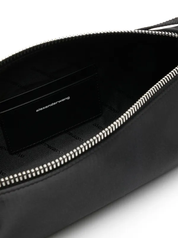 Alexander Wang Heiress Flex Shoulder Bag | Black | FARFETCH AO