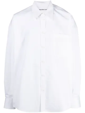 Alexander Wang ロングスリーブ シャツ | ホワイト | FARFETCH JP