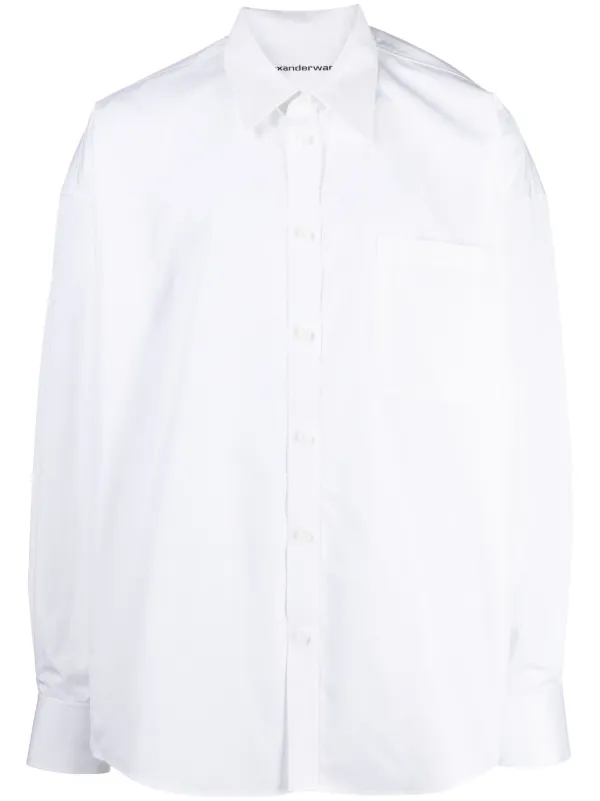 Alexander Wang ロングスリーブ シャツ | ホワイト | FARFETCH JP