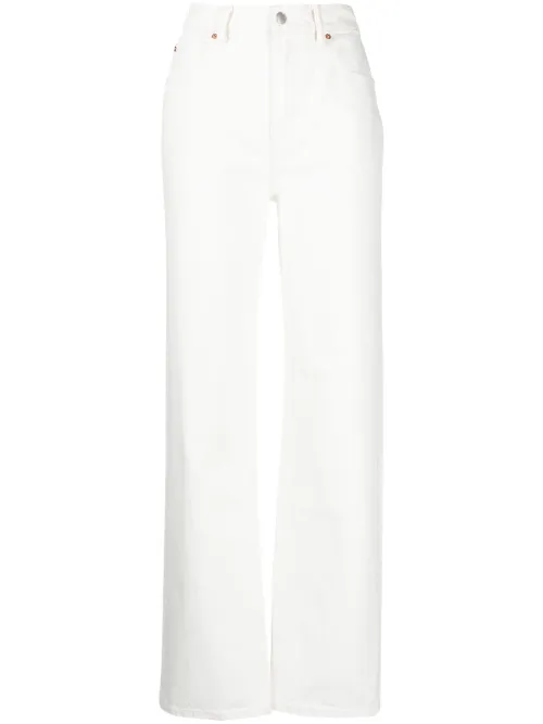 Jean droit à taille mi-haute - Alexander Wang - Modalova