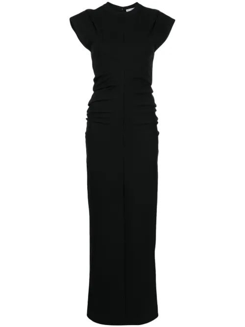 Robe longue à détail drapé - Alexander Wang - Modalova